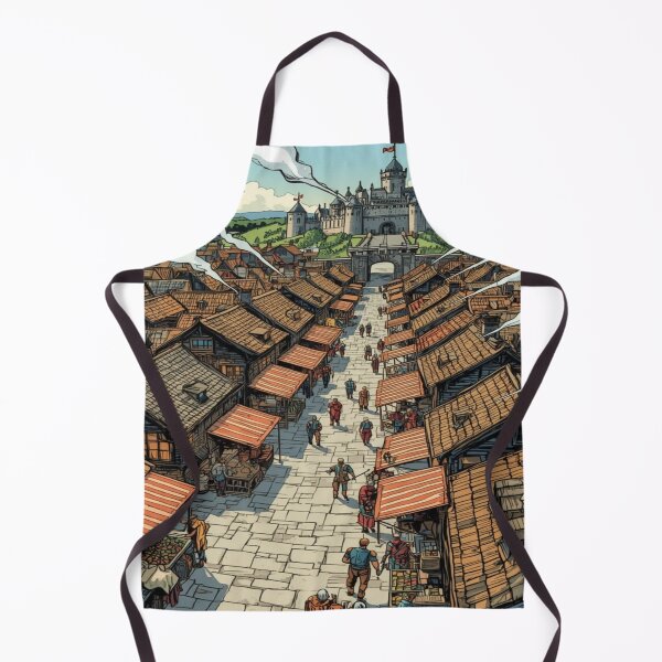 Item preview, Medieval Cartoon designed and sold by DreamistStore.