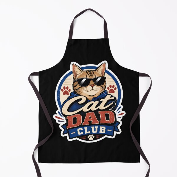 Item preview, Cat Dad Club Cool Cat Sticker designed and sold by Sketchlegacy.