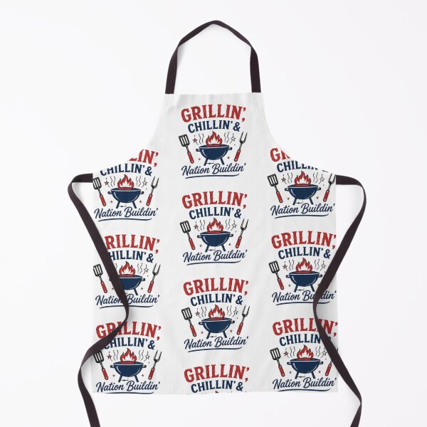 Item preview, Girllin', Chillin' & Nation Buildin'- patriotic design designed and sold by RahRahsCreation.