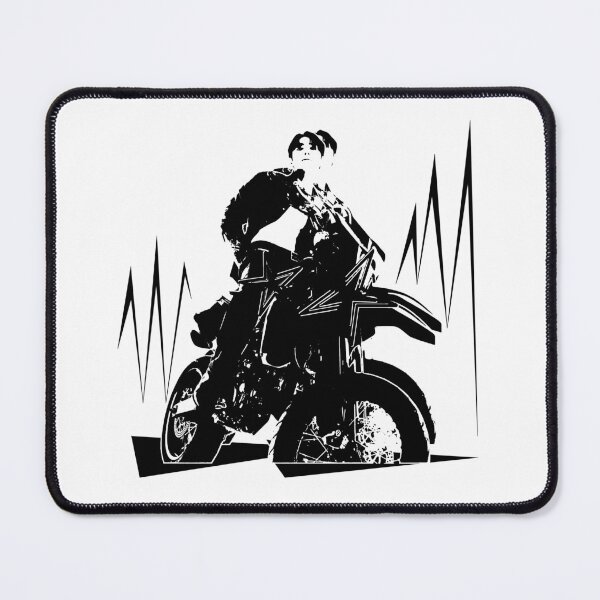 Item preview, JUNGKOOK BTS on motorcycle retro shirt  designed and sold by BERRYELI.