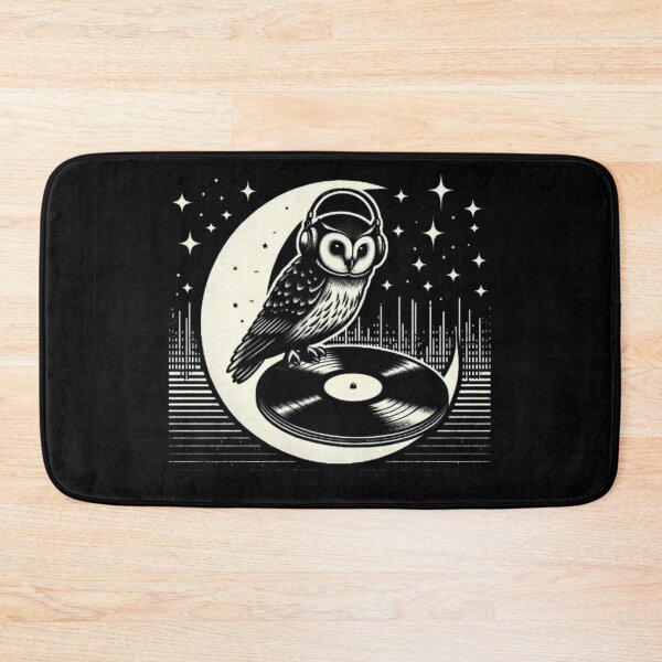 Item preview, Owl on Vinyl – Cosmic Music Design designed and sold by Dogandesighn.