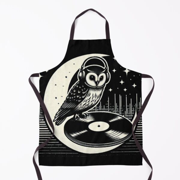 Item preview, Owl on Vinyl – Cosmic Music Design designed and sold by Dogandesighn.