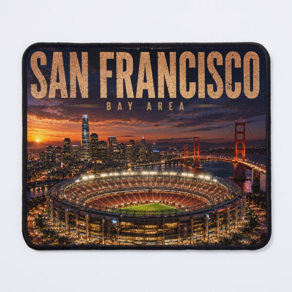 Item preview, SAN FRANCISO BAY AREA Cinematic Stadium Edition designed and sold by globetrottergfx.