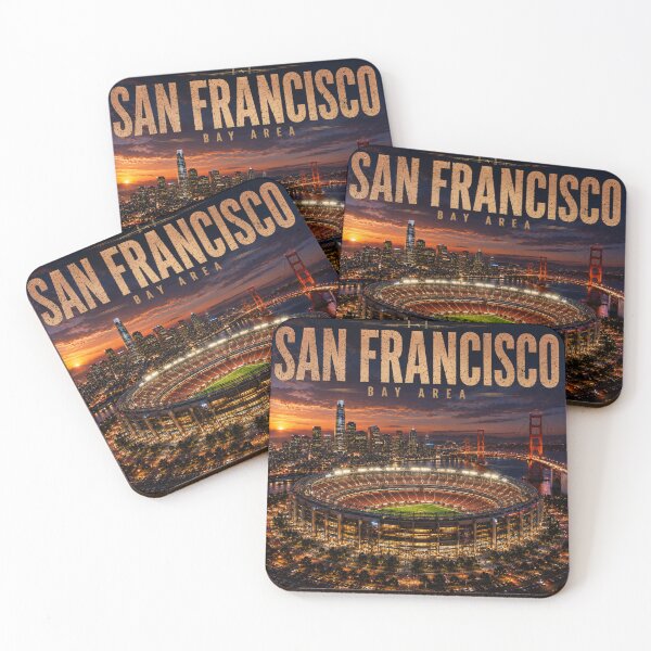 Item preview, SAN FRANCISO BAY AREA Cinematic Stadium Edition designed and sold by globetrottergfx.