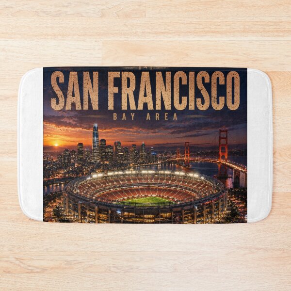 Item preview, SAN FRANCISO BAY AREA Cinematic Stadium Edition designed and sold by globetrottergfx.