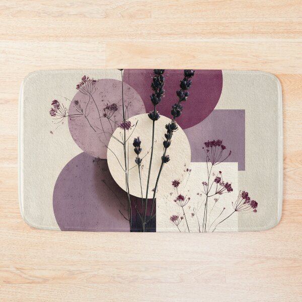 Item preview, Lavender Boho Botanical Collage Dusty Purple Art designed and sold by daila70.