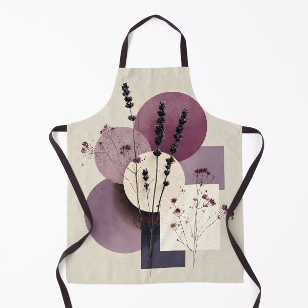 Item preview, Lavender Boho Botanical Collage Dusty Purple Art designed and sold by daila70.