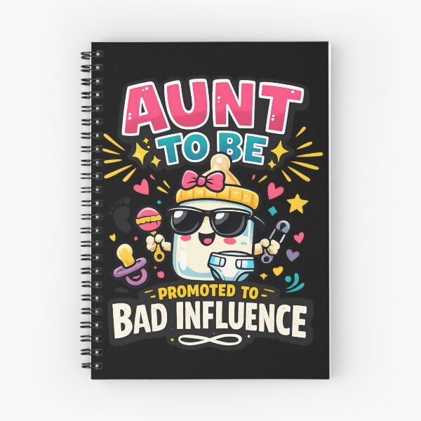 Item preview, Aunt To Be – Promoted to Bad Influence Funny Pregnancy Announcement  designed and sold by SidTastic .