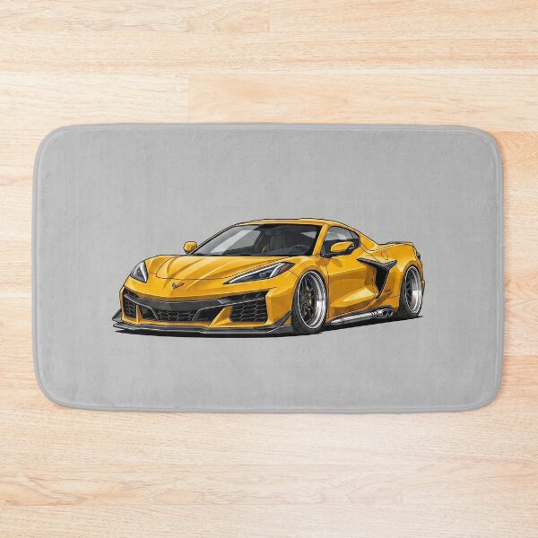 Item preview, Chevrolet Corvette C8 Z06 Mid-Engine Supercar Illustration Art designed and sold by Motorline44.