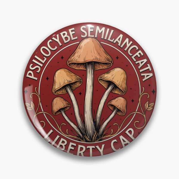 Item preview, Psilocybe Semilanceata - Liberty Cap | Vintage Engraving Mushroom Design designed and sold by Hadamah.