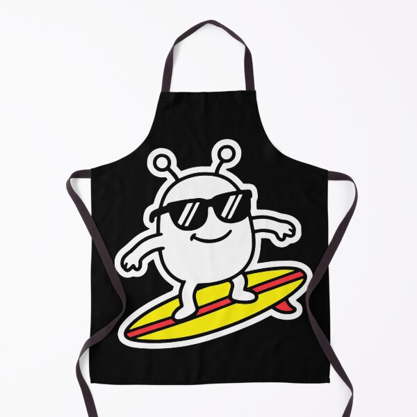 Item preview, Cool Surfing Alien Cartoon | Plipsterz Fun Summer Beach Vibe designed and sold by PryntedLabs.