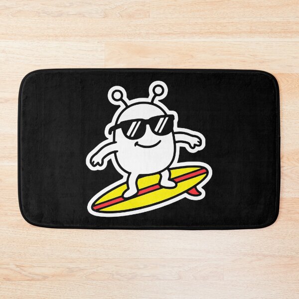 Item preview, Cool Surfing Alien Cartoon | Plipsterz Fun Summer Beach Vibe designed and sold by PryntedLabs.