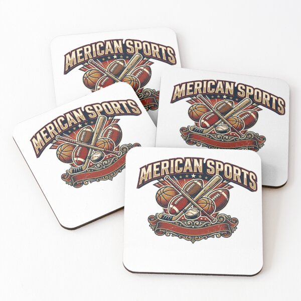Item preview, American Sports Classic Vintage Emblem designed and sold by CrownINDesign.