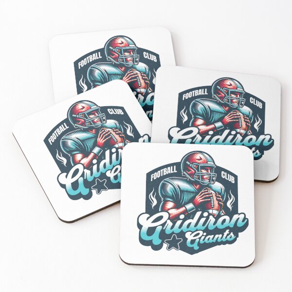 Item preview, American Football Player Gridiron Giants Art designed and sold by LazyGirlClubStore .