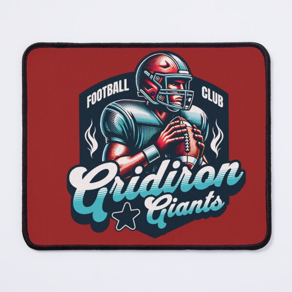 Item preview, American Football Player Gridiron Giants Art designed and sold by LazyGirlClubStore .