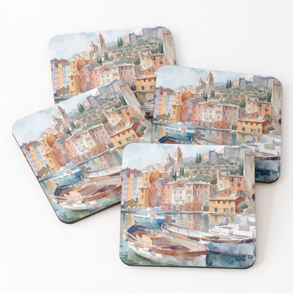 Item preview, Portovenere Harbor designed and sold by caracatita75.