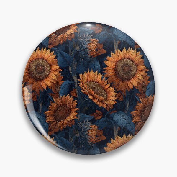 Item preview, Edgy Sunflower  - Botanical Garden Pattern - Christmas Gifts For Boyfriend designed and sold by RoyalStarsPatts.