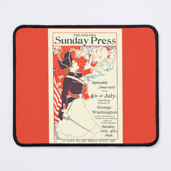 Item preview, Fourth of July 1896 designed and sold by collageDP.