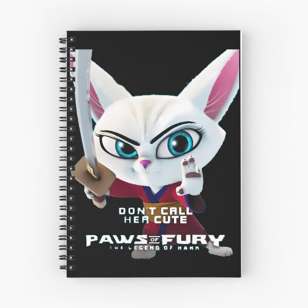 Item preview, Don't Call Her Cute White Cat Warrior designed and sold by Rucal77x.