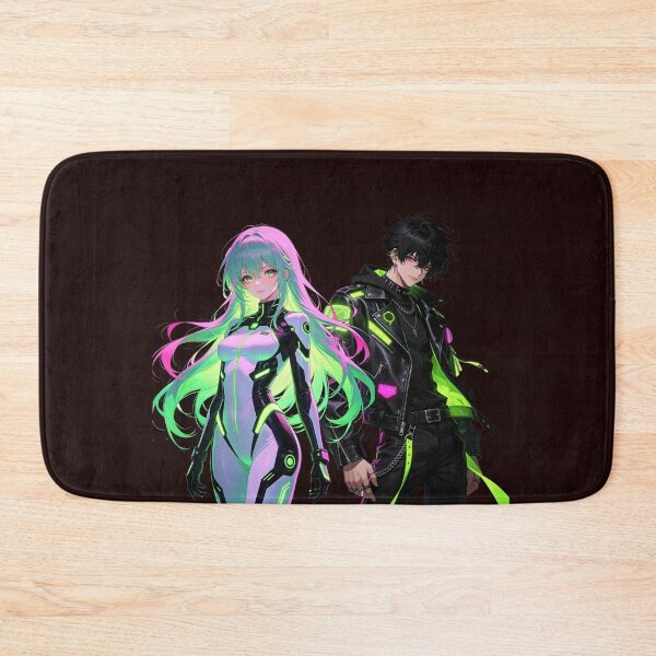 Item preview, Futuristic Anime Duo – Sci‑Fi designed and sold by wojtas90.