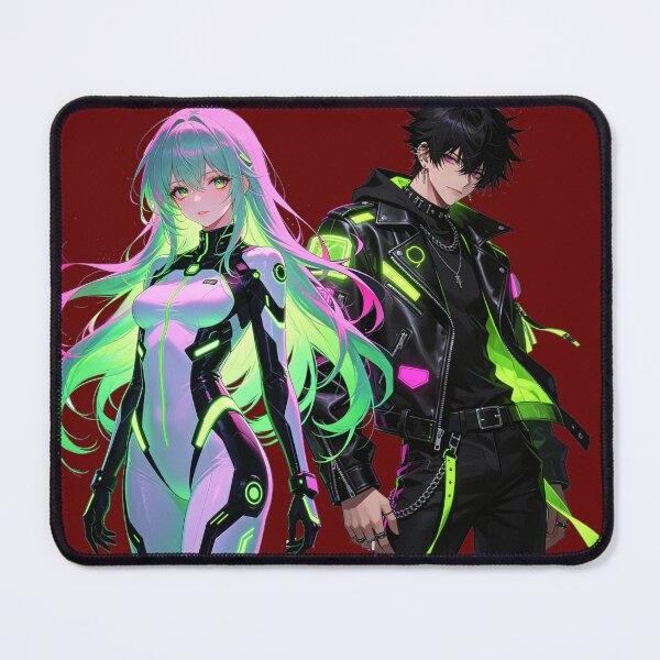 Item preview, Futuristic Anime Duo – Sci‑Fi designed and sold by wojtas90.
