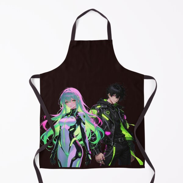 Item preview, Futuristic Anime Duo – Sci‑Fi designed and sold by wojtas90.