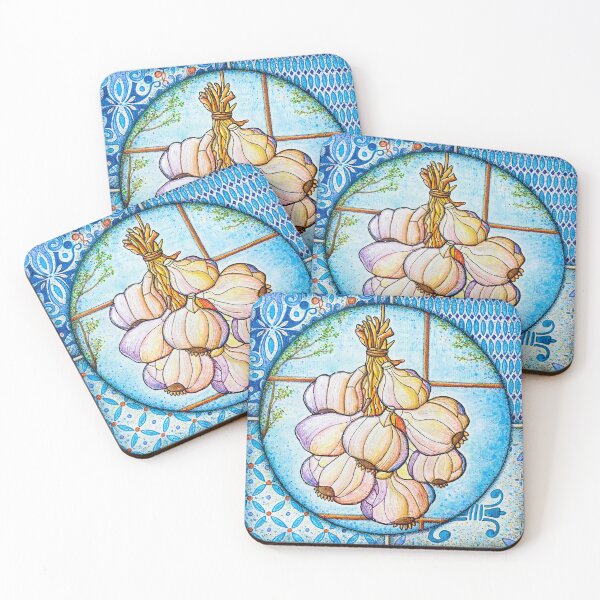 Item preview, Italian Garlic Causal Chakra Healing Art designed and sold by kpalana.
