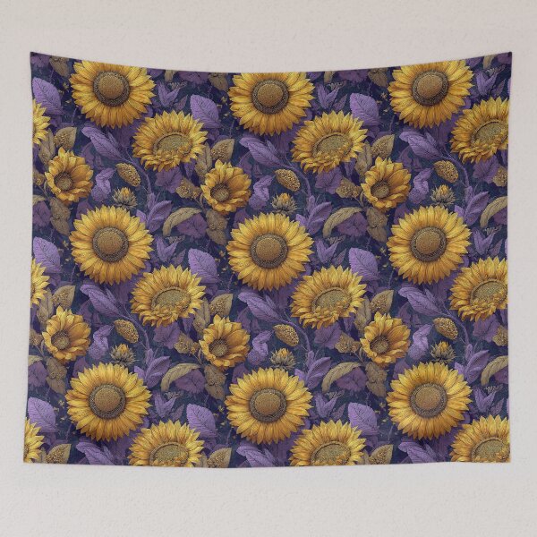 Item preview, Whimsical Sunflower  - Birth Flower Pattern - Christmas Gifts For Dad designed and sold by RoyalStarsPatts.