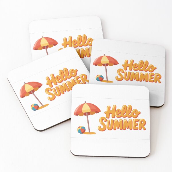 Item preview, Hello Summer Beach Scene designed and sold by EvLip-Artist.