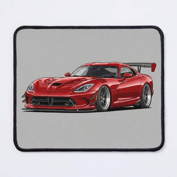 Item preview, Dodge Viper ACR V10 American Supercar Illustration Art designed and sold by Motorline44.