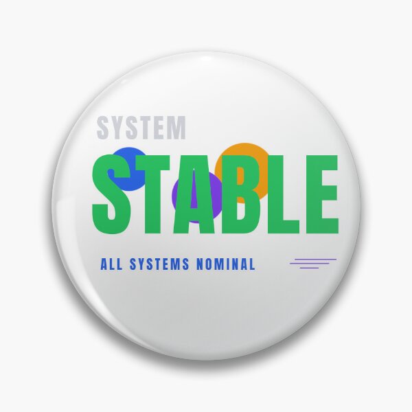 Item preview, System Stable – Modern Tech Typography Design designed and sold by HeartAndArtShop.