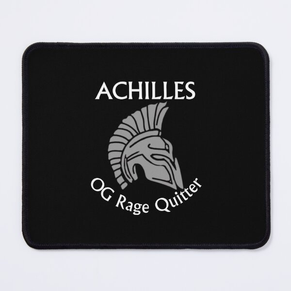 Item preview, Achilles OG Rage Quitter designed and sold by Modern Muse of Myth.