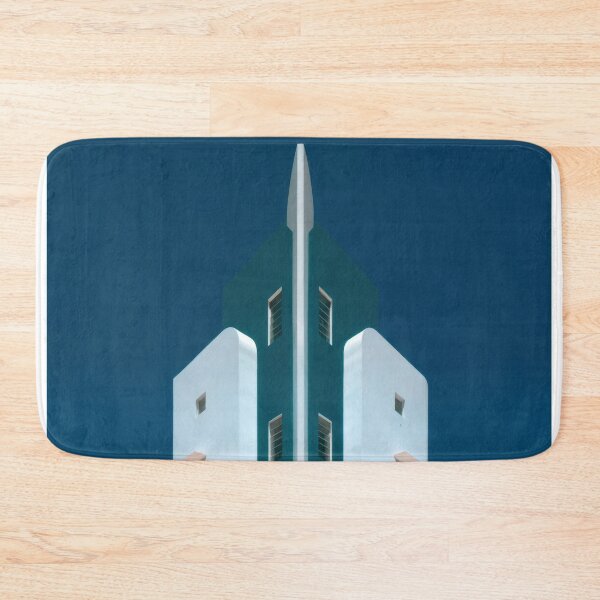 Item preview, Wall Art - Postcard - Symmetry in Motion: Futuristic Teal Dream designed and sold by ForeverPrintsOK.