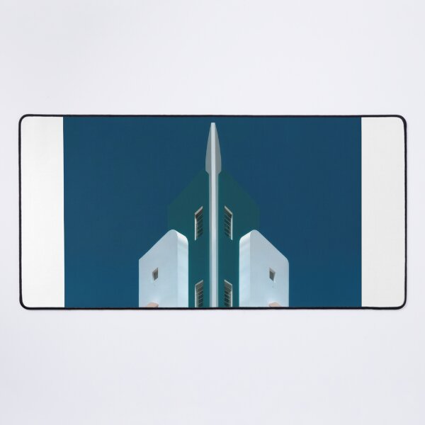 Item preview, Wall Art - Postcard - Symmetry in Motion: Futuristic Teal Dream designed and sold by ForeverPrintsOK.