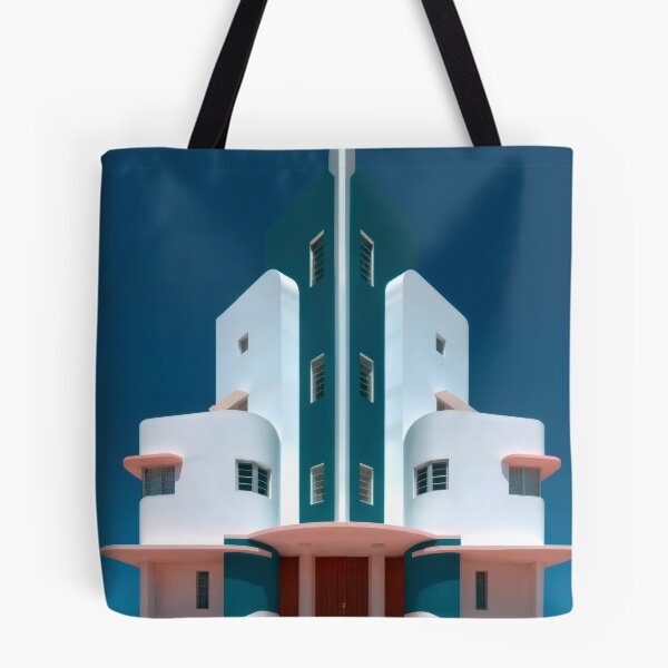 Item preview, Wall Art - Postcard - Symmetry in Motion: Futuristic Teal Dream designed and sold by ForeverPrintsOK.
