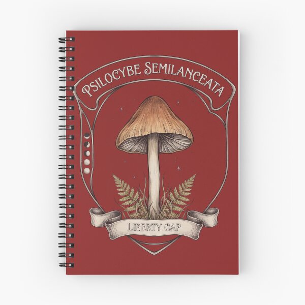 Item preview, Psilocybe Semilanceata - Liberty Cap | Vintage Engraving Mushroom Design designed and sold by Hadamah.