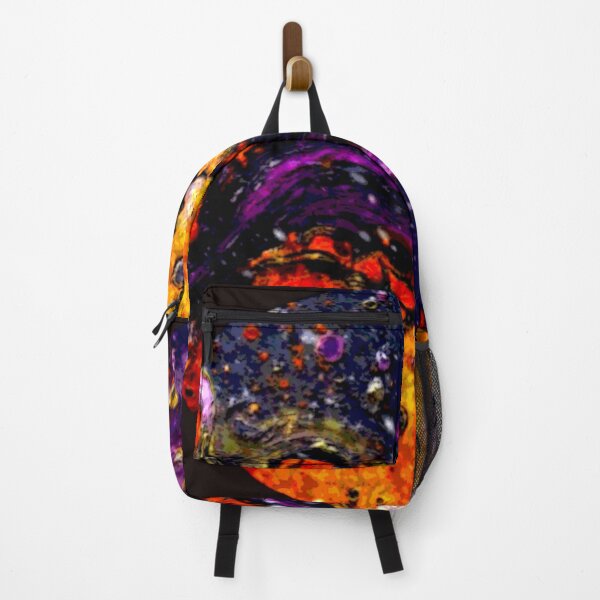 Item preview, cosmic waves round turbulent colorful geometric abstract design designed and sold by SmashingDeals.