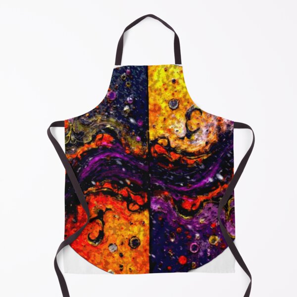 Item preview, cosmic waves round turbulent colorful geometric abstract design designed and sold by SmashingDeals.