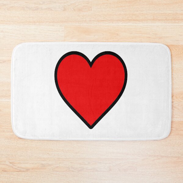 Item preview, Bold Red Heart Icon designed and sold by Lyfeinsights.