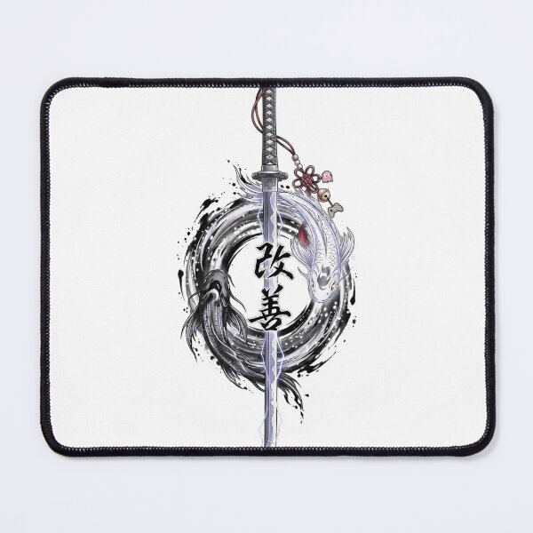 Item preview, Anime Gamer Katana with Yin Yang Koi designed and sold by Munib320.