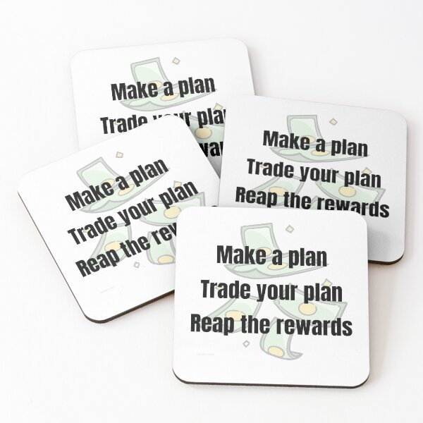 Item preview, Make A Plan Trade Your Plan Reap The Rewards — Trader Motivation Gift — Day Trading Quote designed and sold by Bullrunprints.