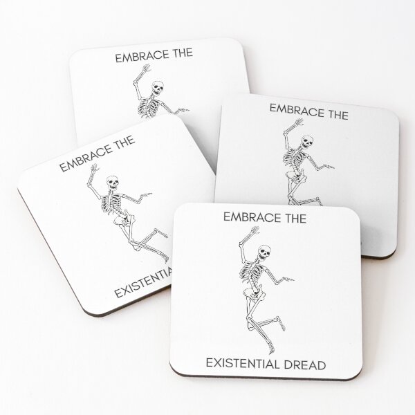 Item preview, Embrace the existential dread designed and sold by PrintyRelatable.