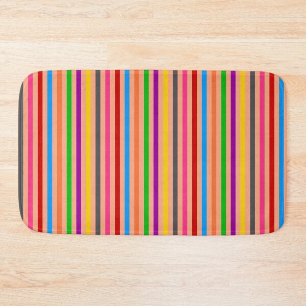 Item preview, Colorful Vertical Stripes Lines Pattern - Orange  designed and sold by PatternTitan.