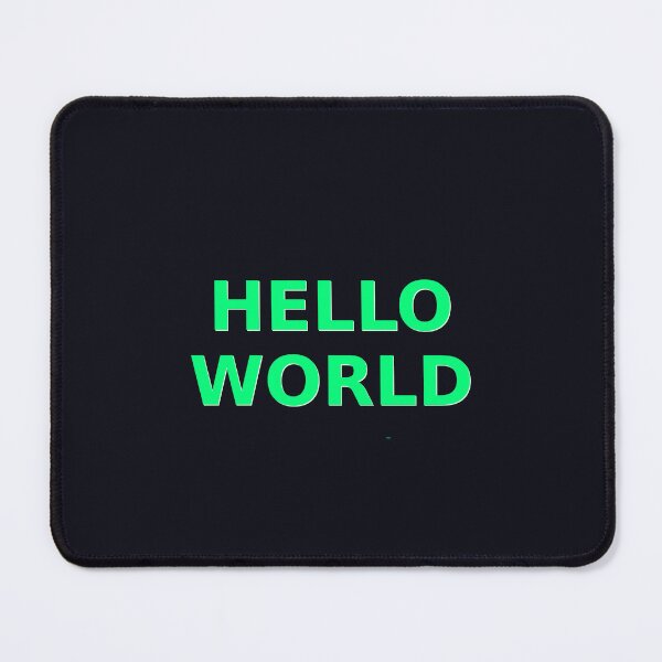 Item preview, Hello World designed and sold by InkRill.
