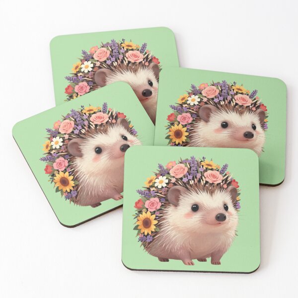 Item preview, Blooming Hedgehog designed and sold by Violet-Forge.