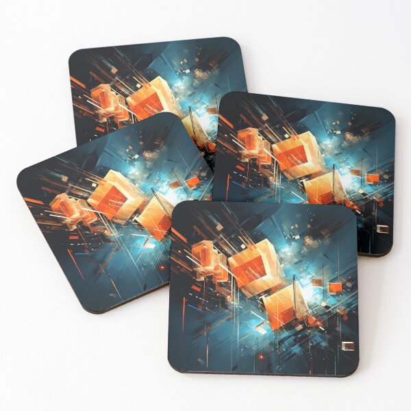 Item preview, Burnt Orange Abstract Dimensions designed and sold by semenol.