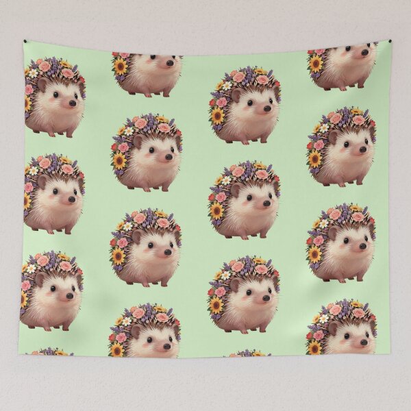 Item preview, Blooming Hedgehog designed and sold by Violet-Forge.