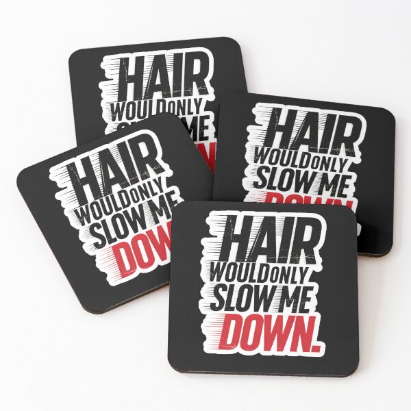 Item preview, Hair Would Only Slow Me Down Dad Humor designed and sold by Naitsebas.