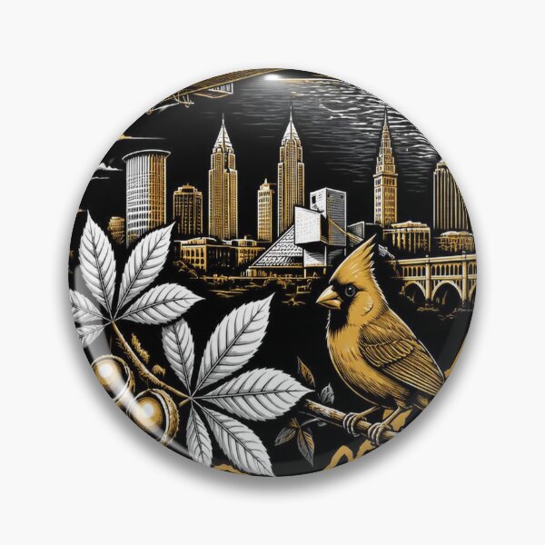 Item preview, Ohio Shirt Gold Black State Pride Design designed and sold by SunnyDesign82.