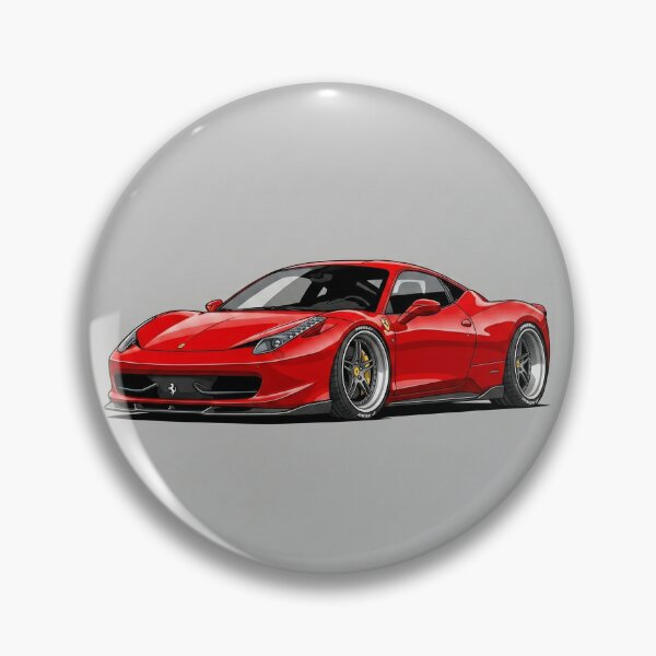 Item preview, Ferrari 458 Italia Exotic Supercar Illustration Art designed and sold by Motorline44.